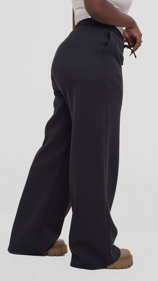 Shiv & Shikie X Safari Drawstring Pants - Black