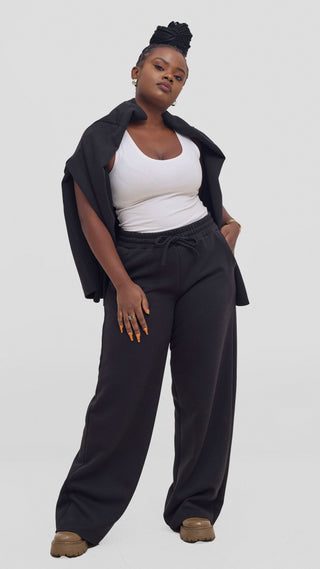 Shiv & Shikie X Safari Drawstring Pants - Black