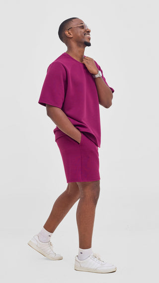 Shiv & Shikie X Safari Boxy T Shirt - Purple