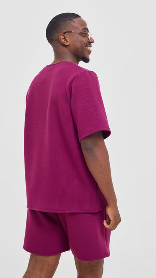 Shiv & Shikie X Safari Boxy T Shirt - Purple