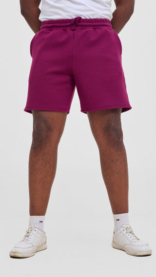 Shiv & Shikie X Safari Drawstring Shorts - Purple