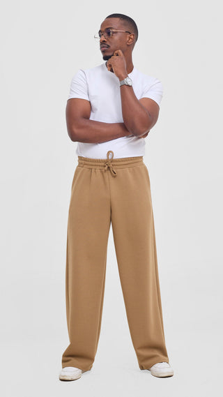 Shiv & Shikie X Safari Drawstring Pants - Dark Tan