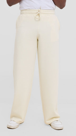 Shiv & Shikie X Safari Drawstring Pants - Off White - Shopzetu