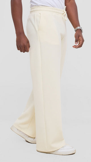 Shiv & Shikie X Safari Drawstring Pants - Off White - Shopzetu