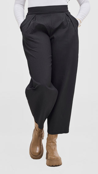 Shiv & Shikie X Safari Barrel Pants - Black