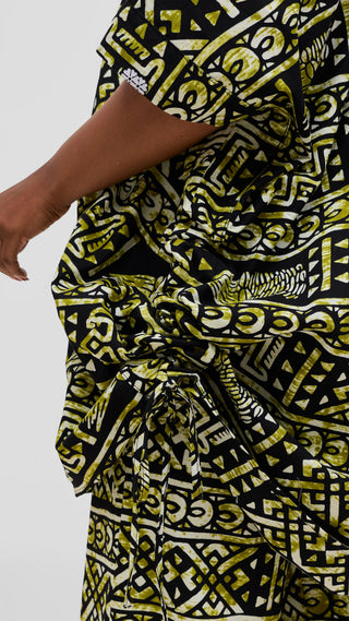 Safari by Vivo Zehra Kitenge Short Kimono -