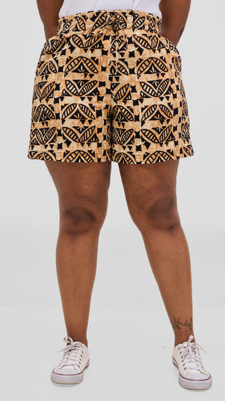 Safari by Vivo Zehra Kitenge Shorts -
