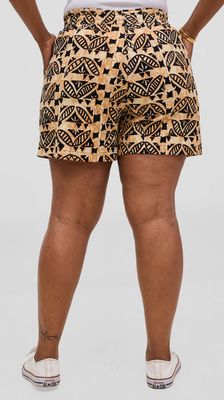 Safari by Vivo Zehra Kitenge Shorts -