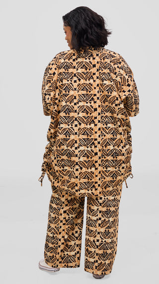 Safari by Vivo Zehra Kitenge Short Kimono -