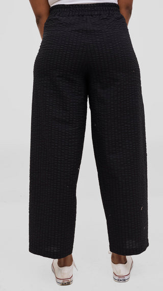 Safari by Vivo Zehra Barrel Pants - Black