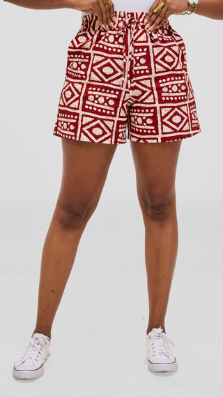 Safari by Vivo Zehra Kitenge Shorts -