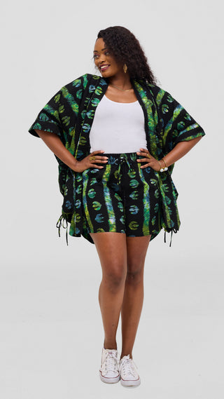 Safari by Vivo Zehra Kitenge Shorts -