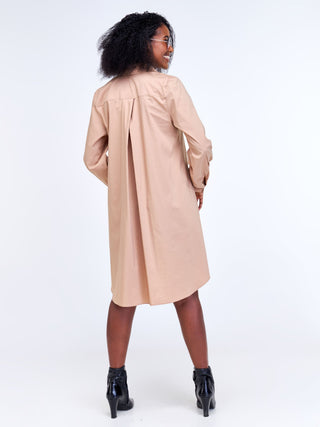 Safari Kaya Long Sleeve Shirt Dress -