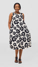 BLACK / BEIGE PRINT