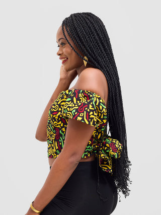 Safari Sizani 2 Way Wrap Top -
