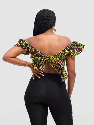 Safari Sizani 2 Way Wrap Top -