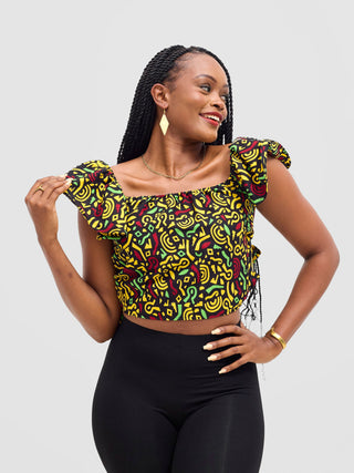 Safari Sizani 2 Way Wrap Top -