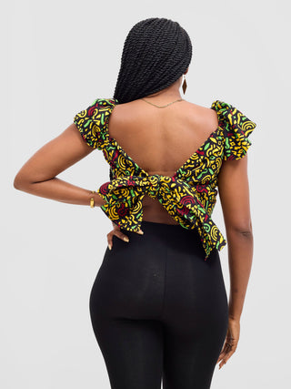 Safari Sizani 2 Way Wrap Top -