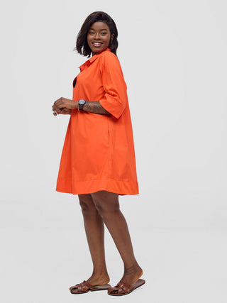 Safari Mansi Wide Hem Tent Dress -
