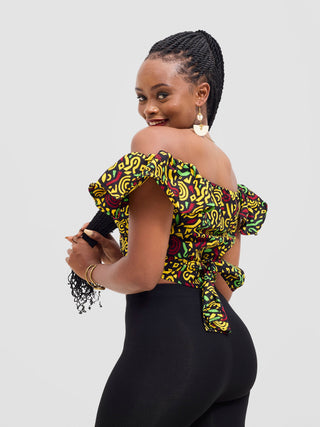 Safari Sizani 2 Way Wrap Top -