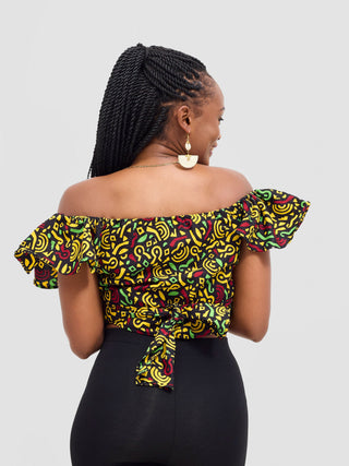 Safari Sizani 2 Way Wrap Top -