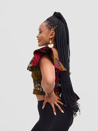 Safari Sizani 2 Way Wrap Top -