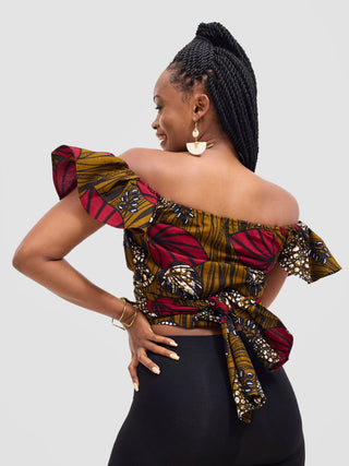 Safari Sizani 2 Way Wrap Top -