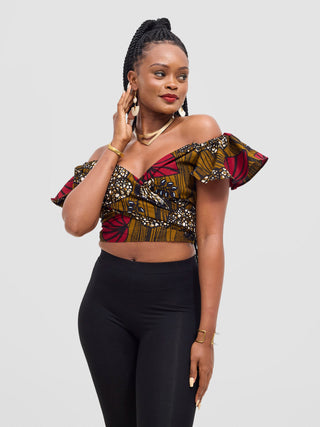 Safari Sizani 2 Way Wrap Top -