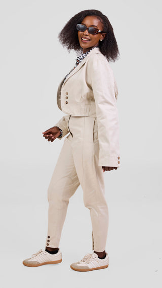 Safari by Vivo Chui Jodhpur Pants - White Cloud