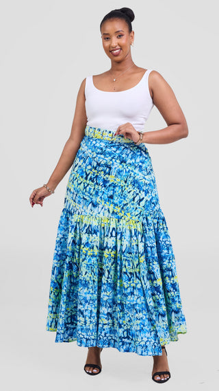 Safari Tafari Wrap Skirt - Suma Print