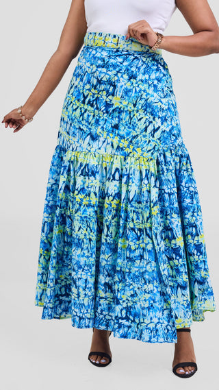 Safari Tafari Wrap Skirt - Suma Print