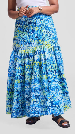 Safari Tafari Wrap Skirt - Suma Print