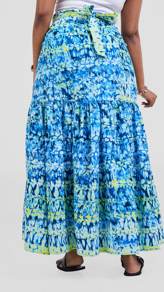 Safari Tafari Wrap Skirt - Suma Print