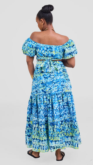 Safari Tafari Wrap Skirt - Suma Print