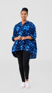 DARK NAVY ASILI PRINT