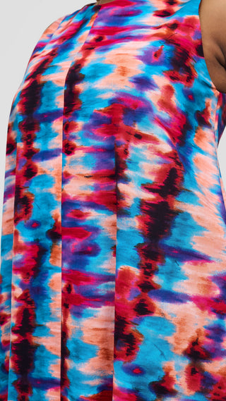 Safari by Vivo Naledi Bubble Midi Dress - Candy Print