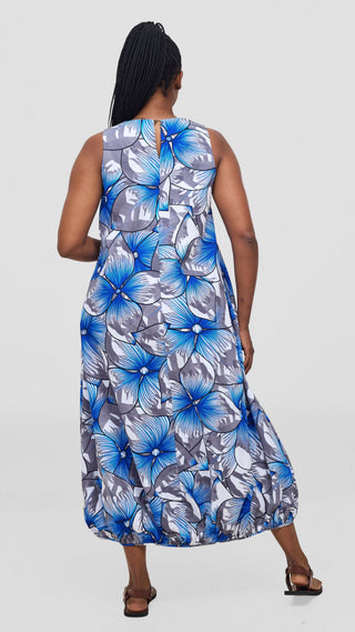 Safari by Vivo Naledi Bubble Midi Dress - Neli Print