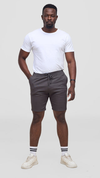 Safari By Vivo Mens Cotton Shorts - Dark Grey