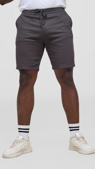 Safari By Vivo Mens Cotton Shorts - Dark Grey