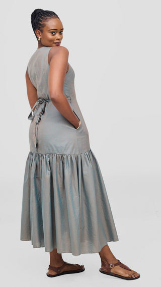 Safari Solana Wrap Dress -