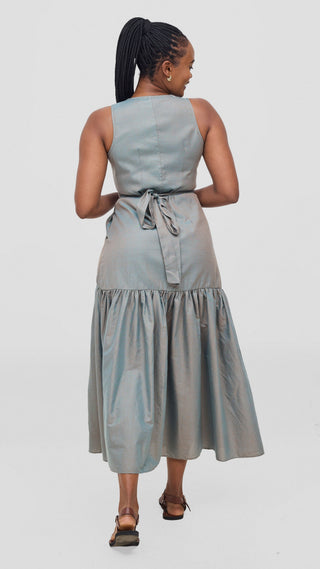 Safari Solana Wrap Dress -