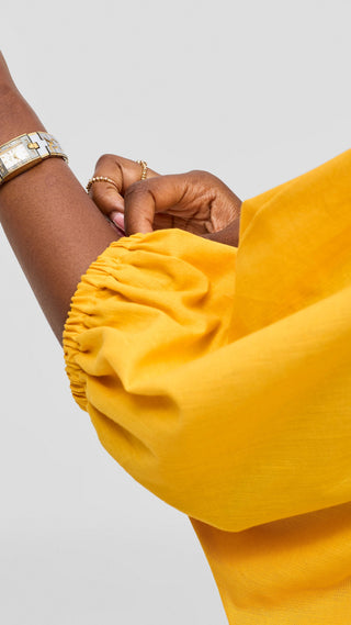 Safari by Vivo Zehra Extra Wide Linen Shirt -