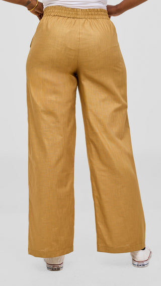 Safari by Vivo Zehra Drawstring Pants - Beige