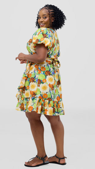 Safari by Vivo Cotton Wrap Dress -