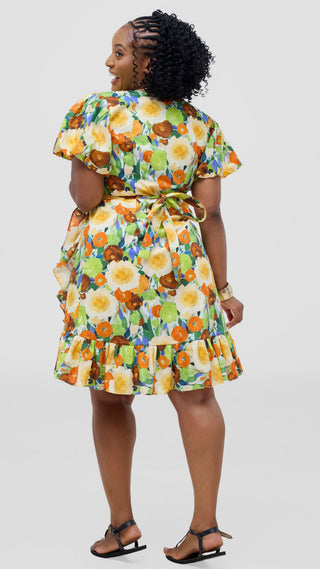 Safari by Vivo Cotton Wrap Dress -