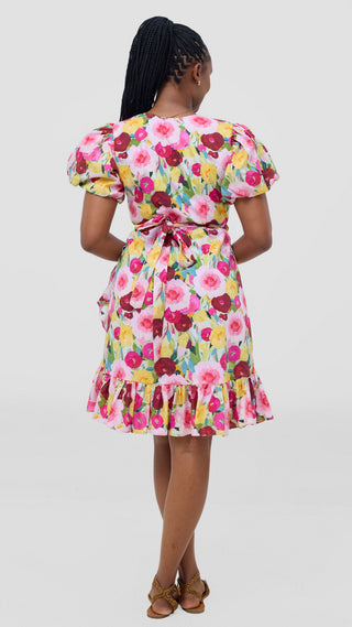 Safari by Vivo Cotton Wrap Dress -