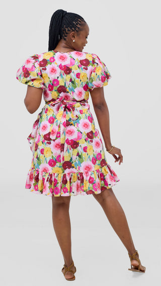 Safari by Vivo Cotton Wrap Dress -