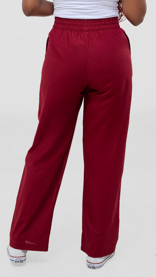 Safari by Vivo Zehra Drawstring Pants - Coral