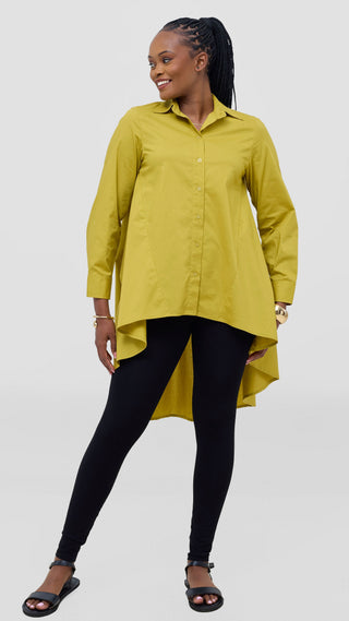 Safari by Vivo Zehra Cotton High Low Shirt -