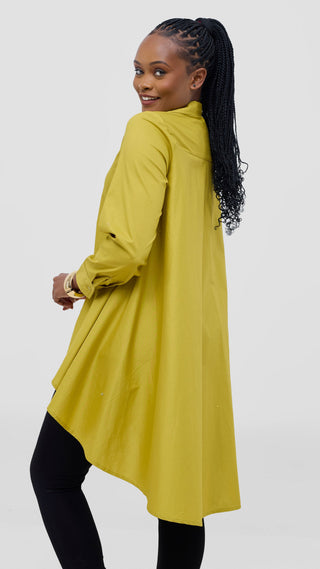 Safari by Vivo Zehra Cotton High Low Shirt -